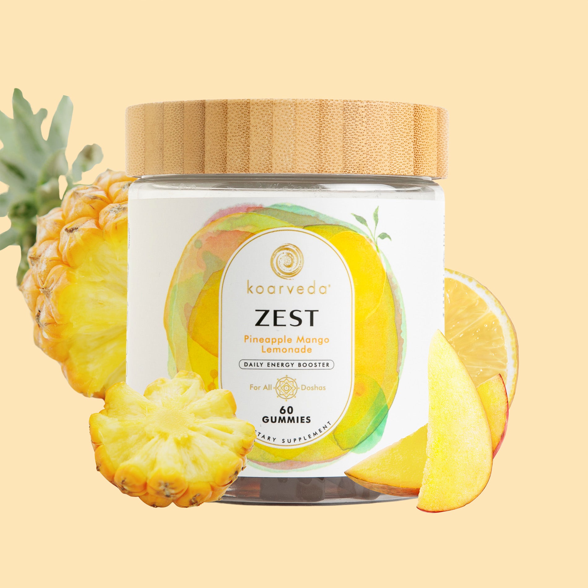 ZEST Wellness Gummy - Pineapple Mango Lemonade